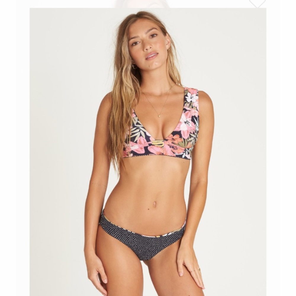 Sweet Tide Reversible Lowrider Bikini Set